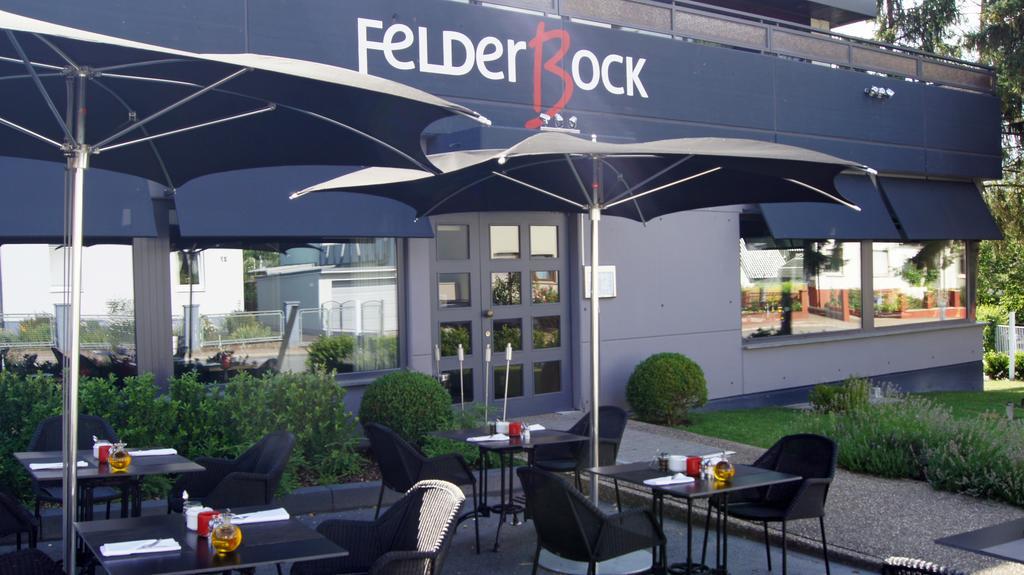Hotel Restaurant Felderbock Nußloch Exterior foto